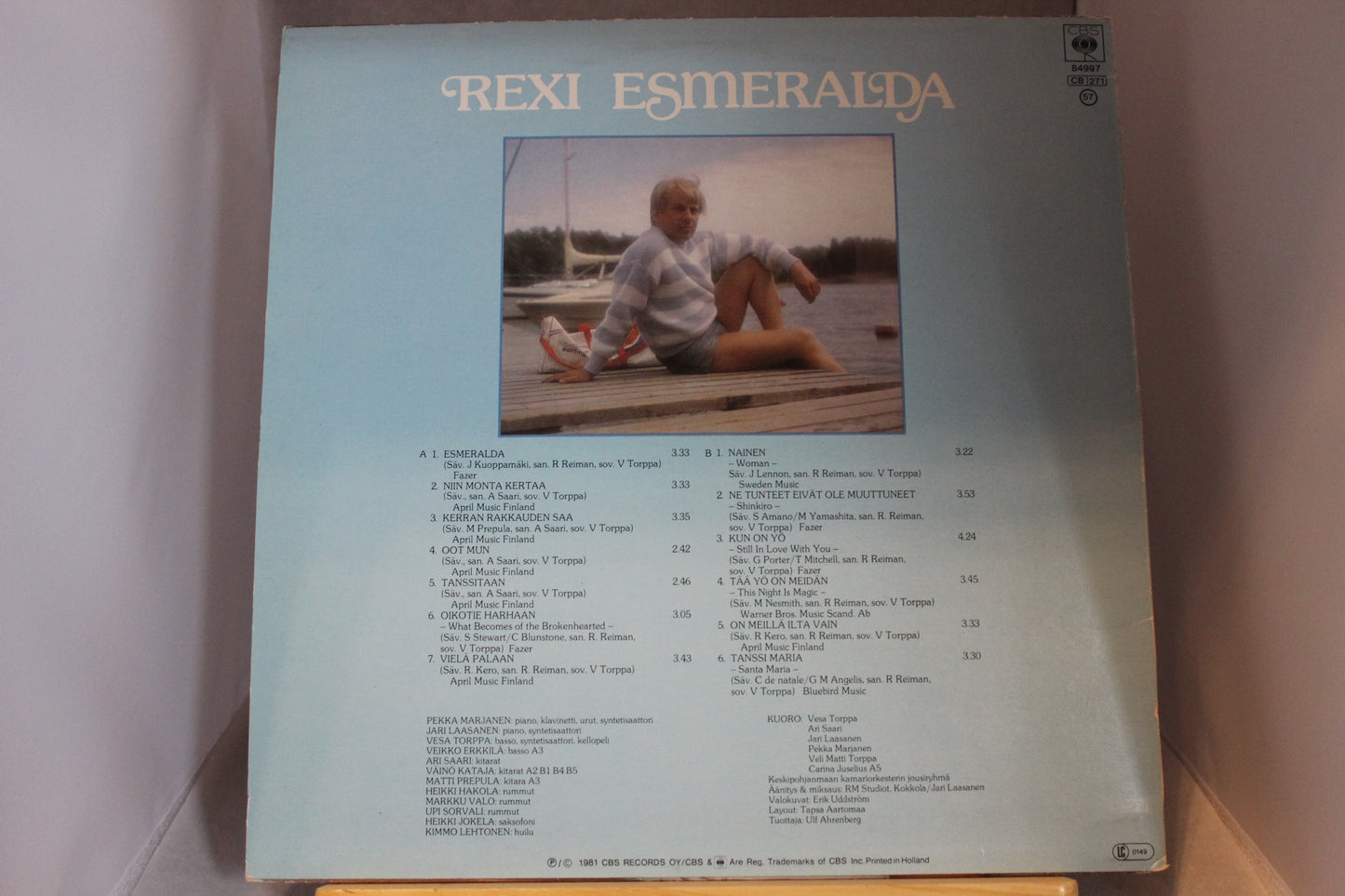 Rexi Esmeralda lp-levy