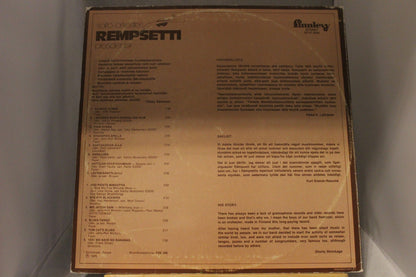 Remsetti soittimella lp-levy