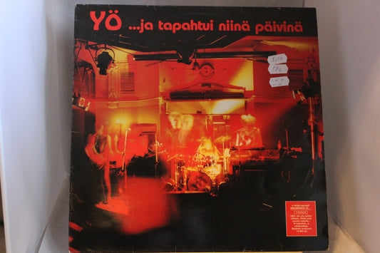 Yö Ja tapahtui niinä päivinä lp-levy