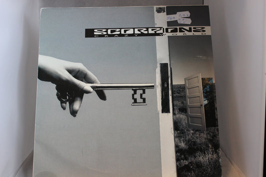 Scorpions Crazy world lp-levy