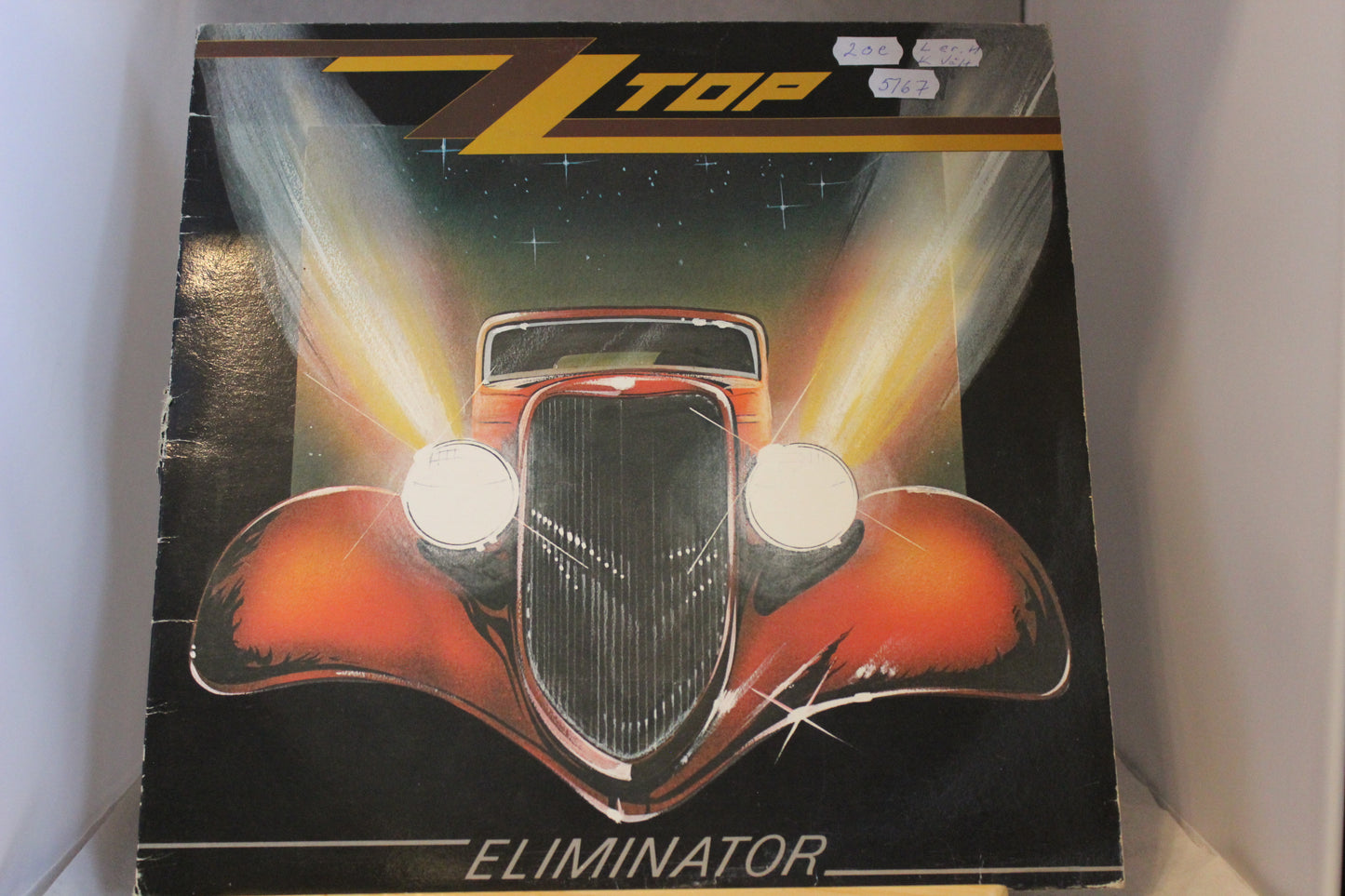 ZZ Top Eliminator lp-levy