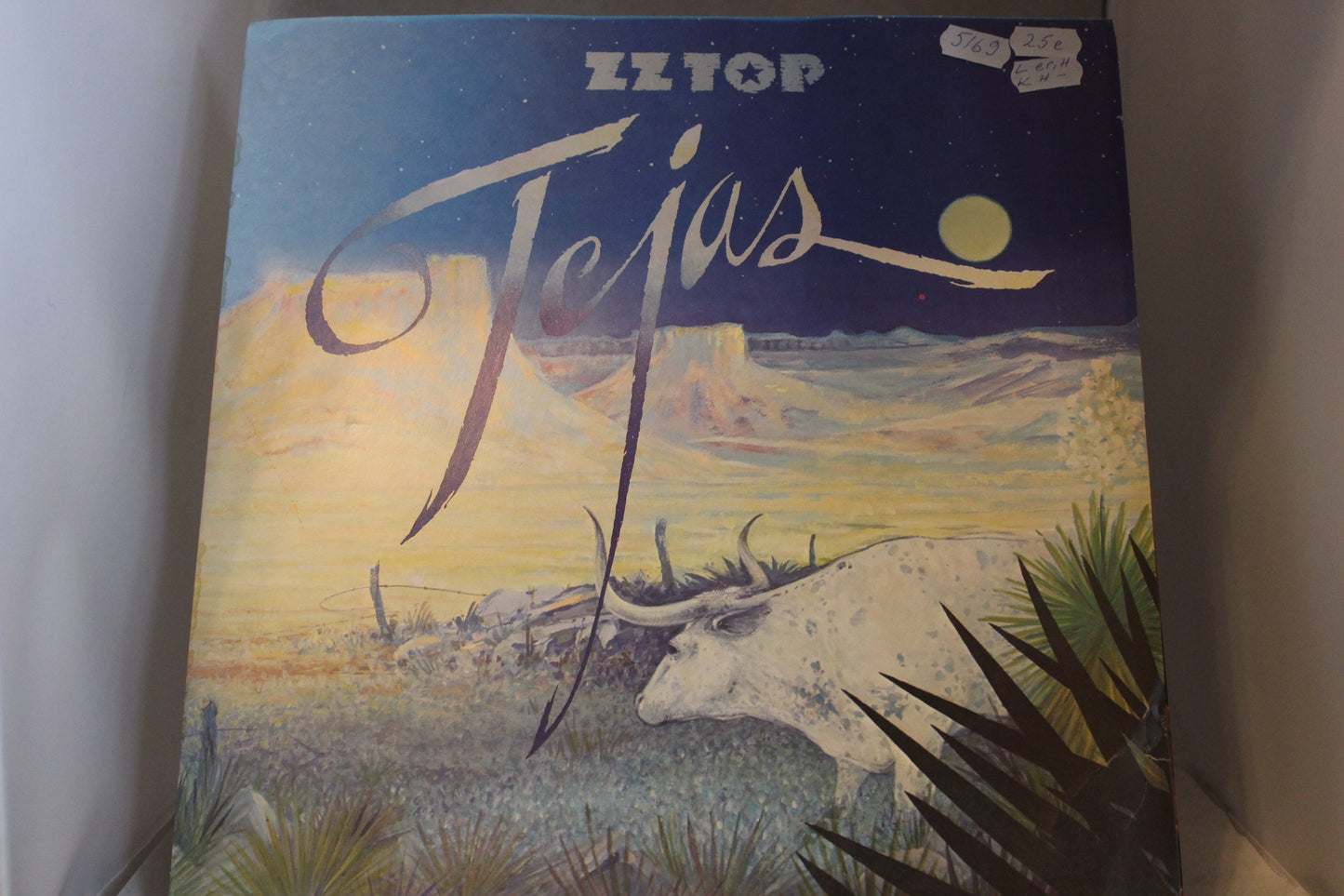 ZZ Top Tejas lp-levy