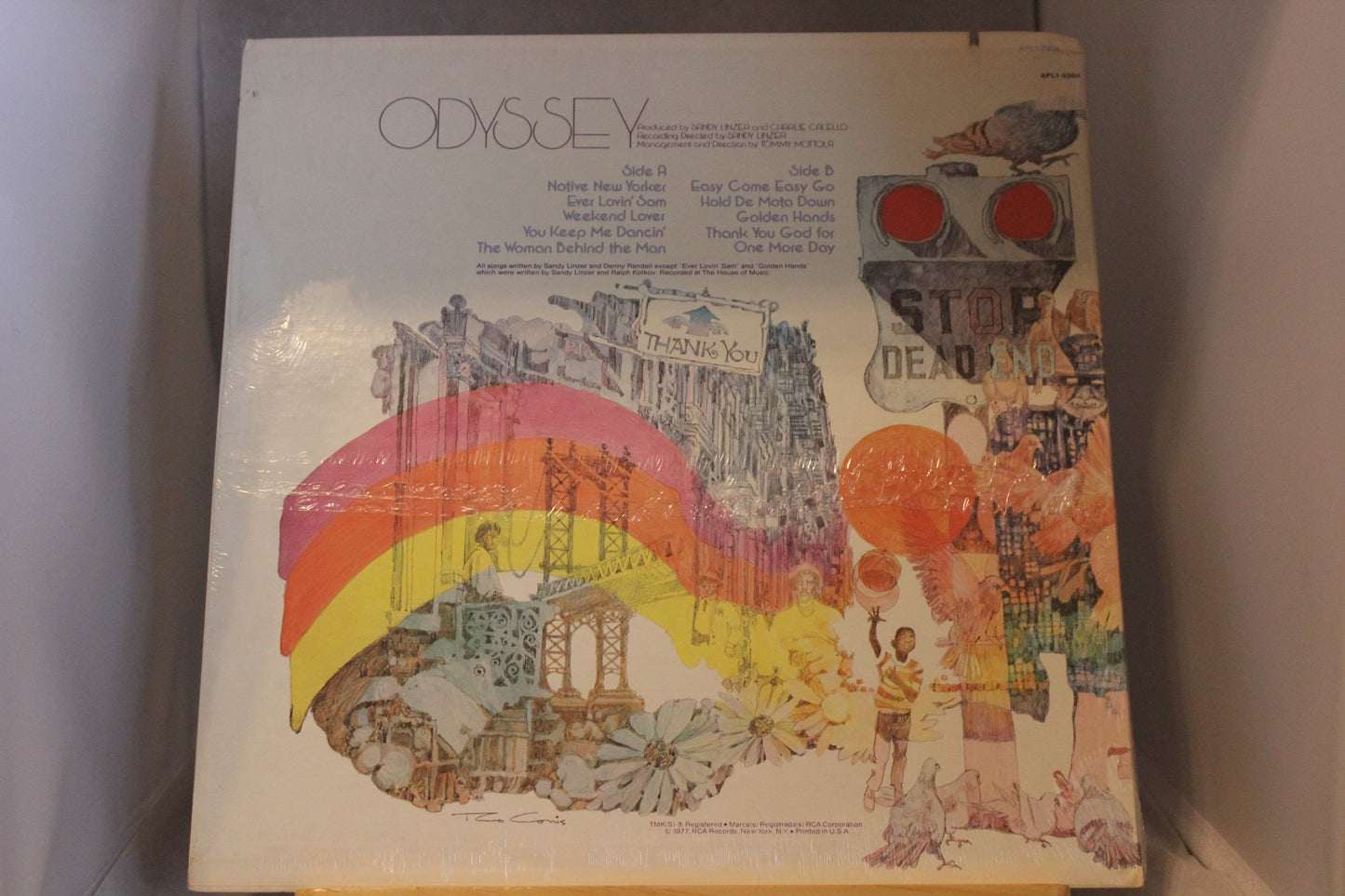 Odyssey Odyssey lp-levy