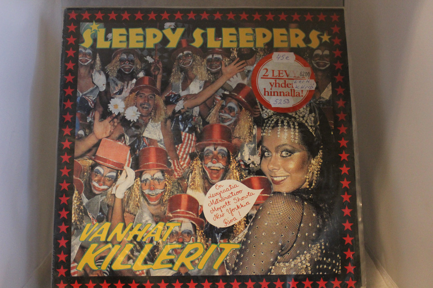 Sleepy sleepers Vanhat killerit Tupla lp-levy