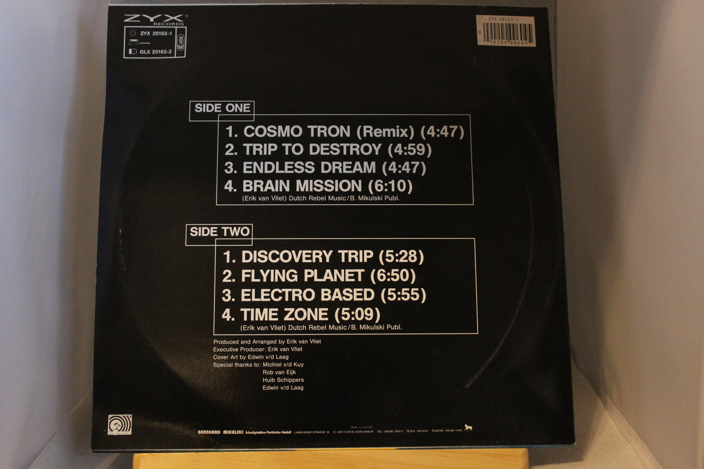 Laser dance Discovery trip lp-levy