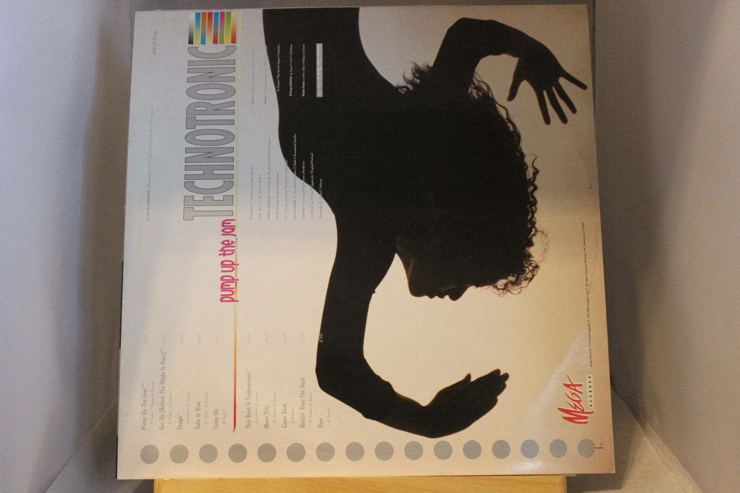 Technotronic Pump up the jam lp-levy