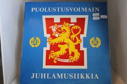 Puolustusvoimain Juhlsmusiikkia 50v lp-levy