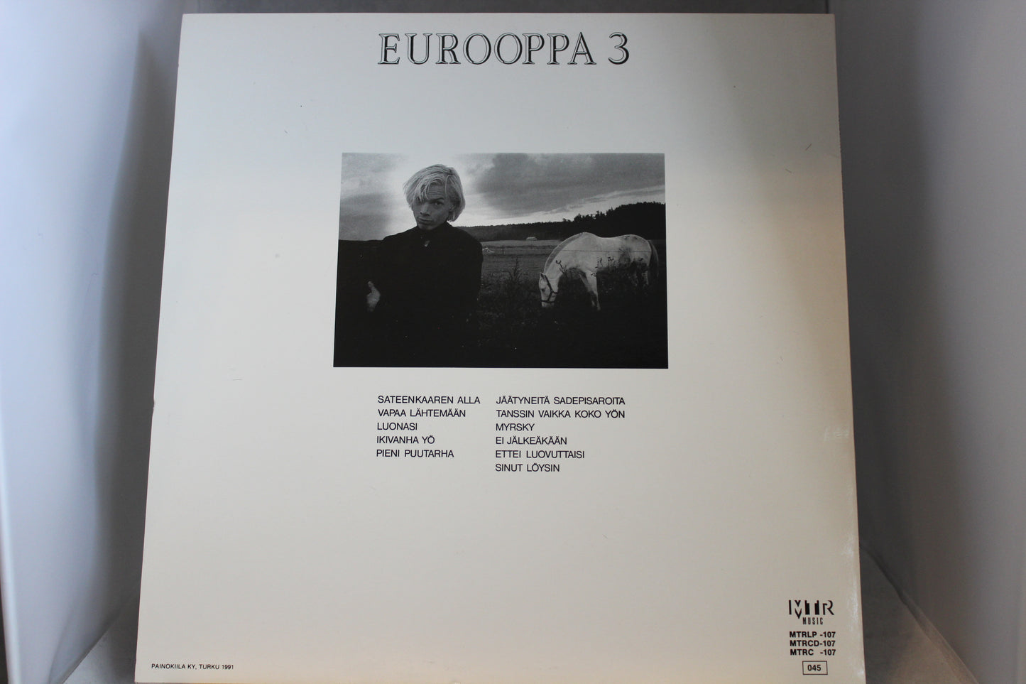 Eurooppa 3 Sateenkaaren alla lp-levy