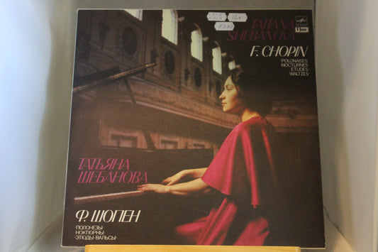 Tatiana Sheparova F Chopin lp-levy