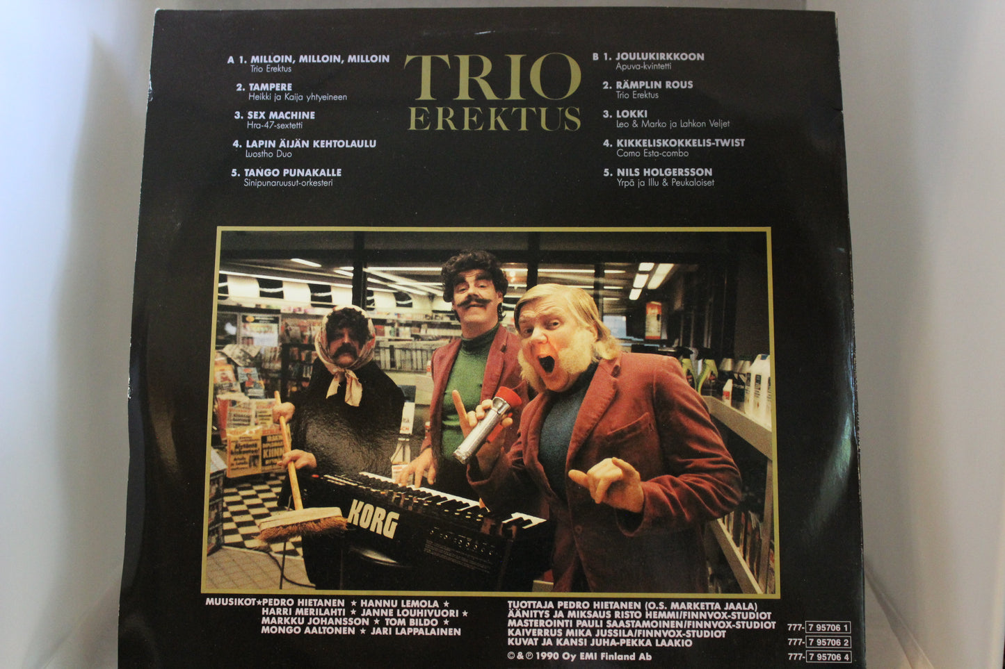 Trio Erektus Kultalevy 1 lp-levy