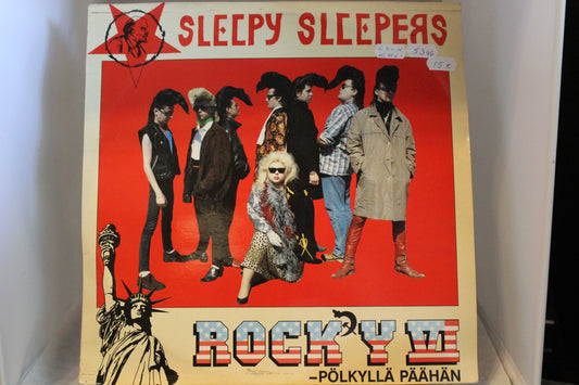 Sleepy Sleepers Rocky 6 Pölkyllä päähän lp-levy