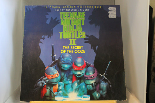 Teenage mutant Ninja Turtles 2 The secret of the ooze Lp-levy