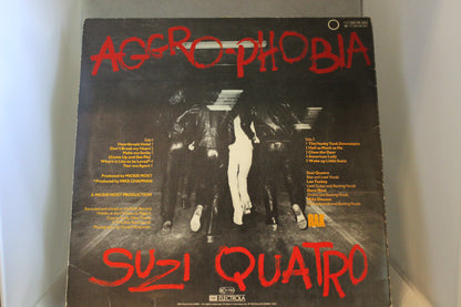 Suzi Quatro Aggro Phobia lp-levy