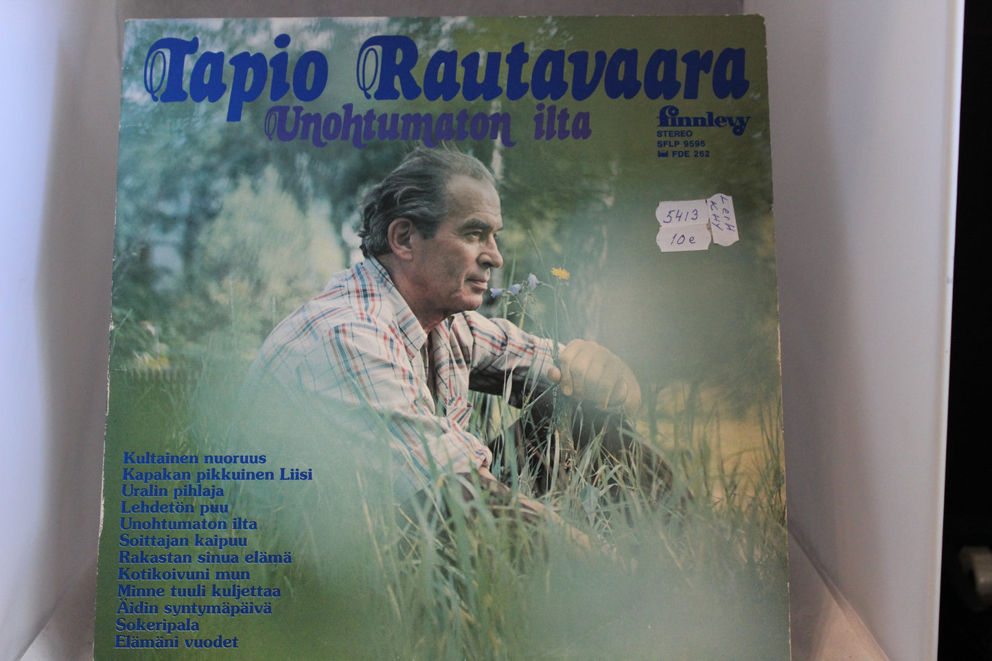 Tapio Rautavaara Unohtumaton ilta lp-levy