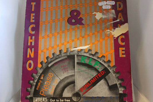 Tecno & Dance eri esittäjiä lp-levy