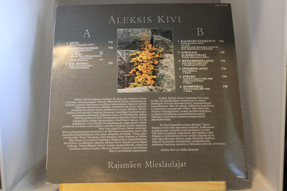 Rajamåen mieslaulajat Aleksis Kivi lp-levy