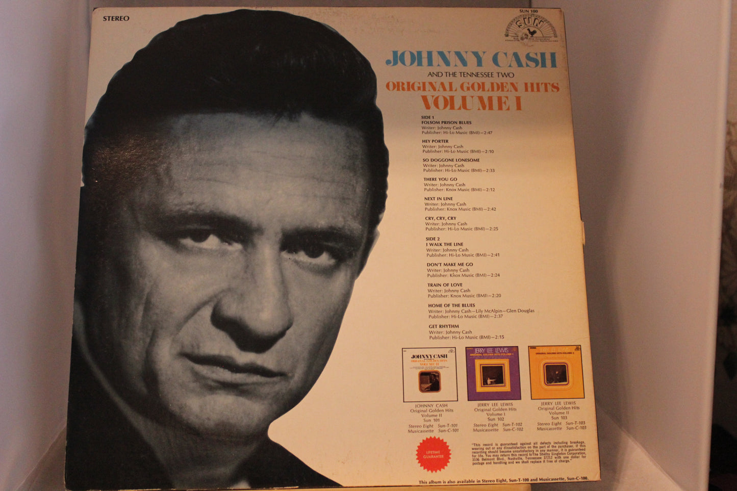 Johnny Cash and the Tennesee two Orig golden hits 1