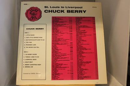 Chuck Berry St louis to Liverpool lp-levy