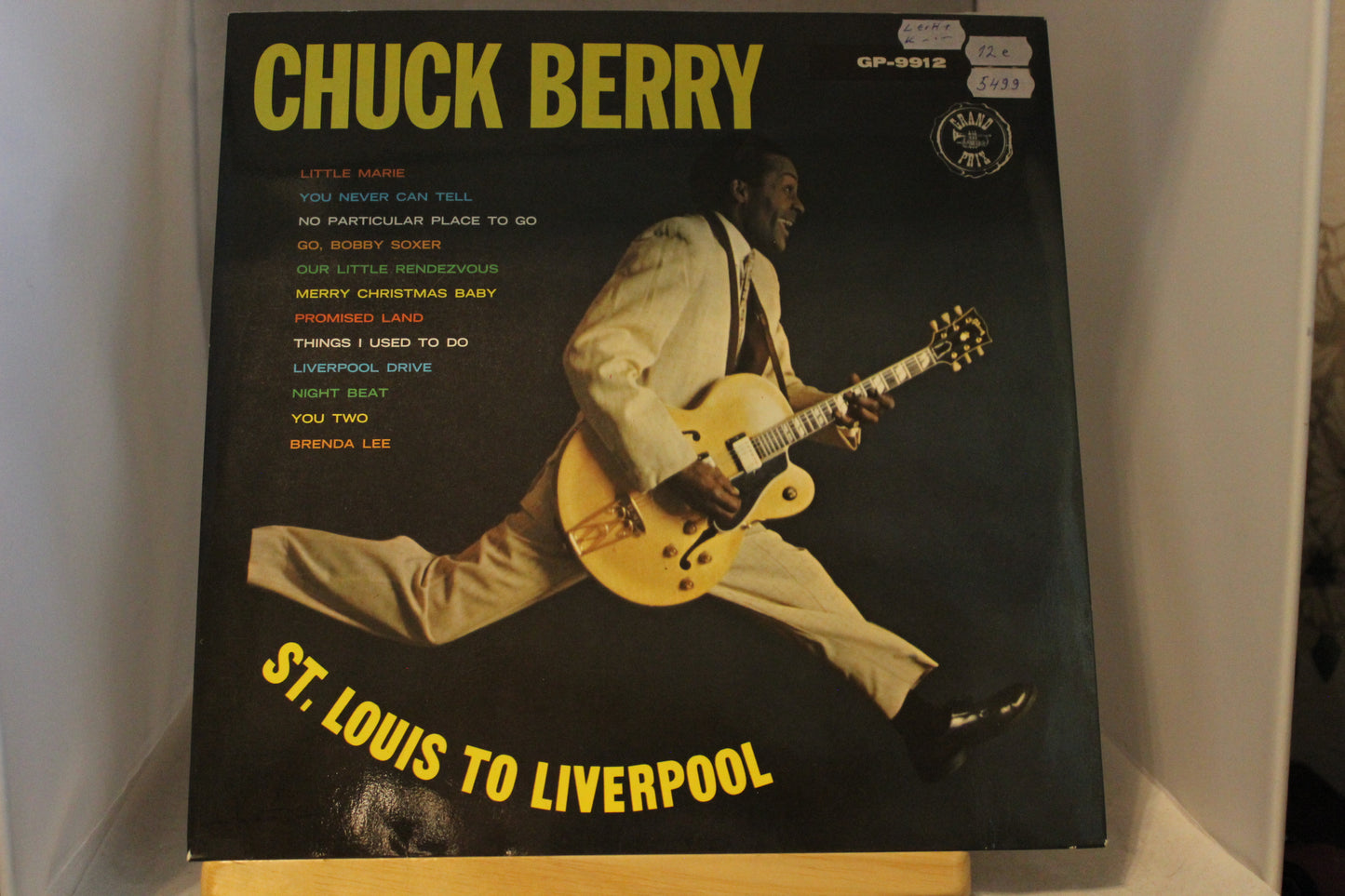 Chuck Berry St louis to Liverpool lp-levy