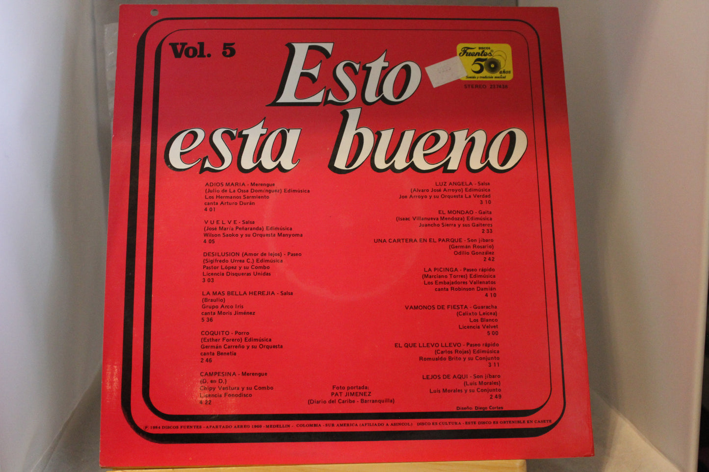 Esto esta bueno Vol 5 lp-levy