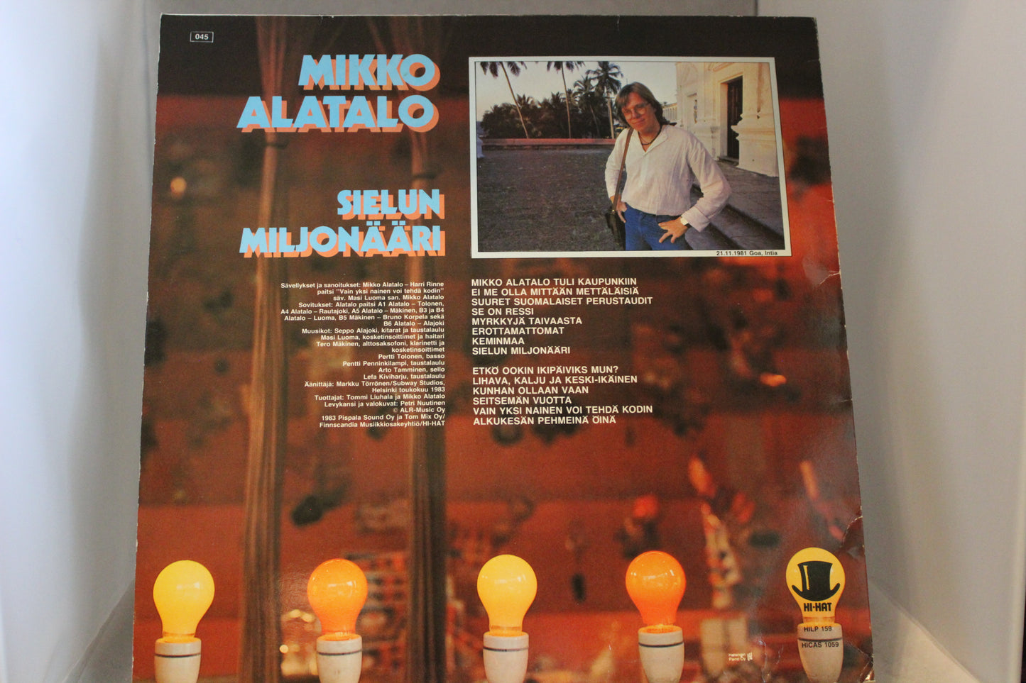 Mikko Alatalo Sielun Miljonääri lp-levy