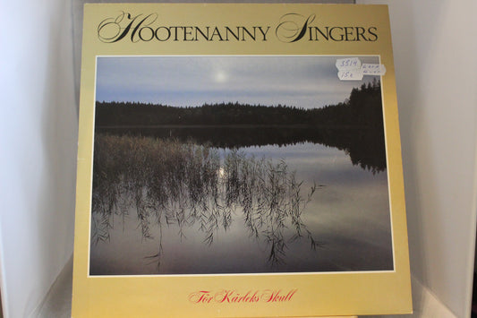 Hootenanny Singers för kärleks skull lp-levy