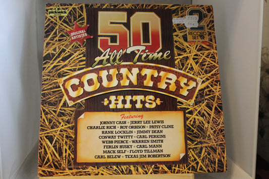 All time country hits Tupla lp-levy