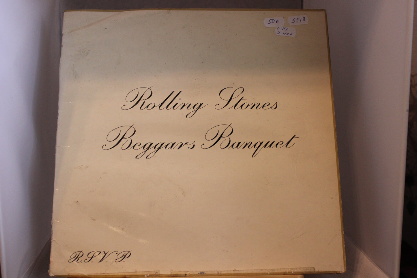 The Rolling Stones Beggars Banguet lp-levy