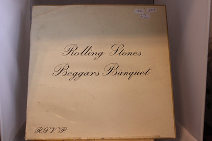 The Rolling Stones Beggars Banguet lp-levy