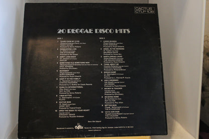 20 Reggae Disco hits lp-levy