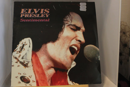 Elvis Presley Sentimental lp-levy