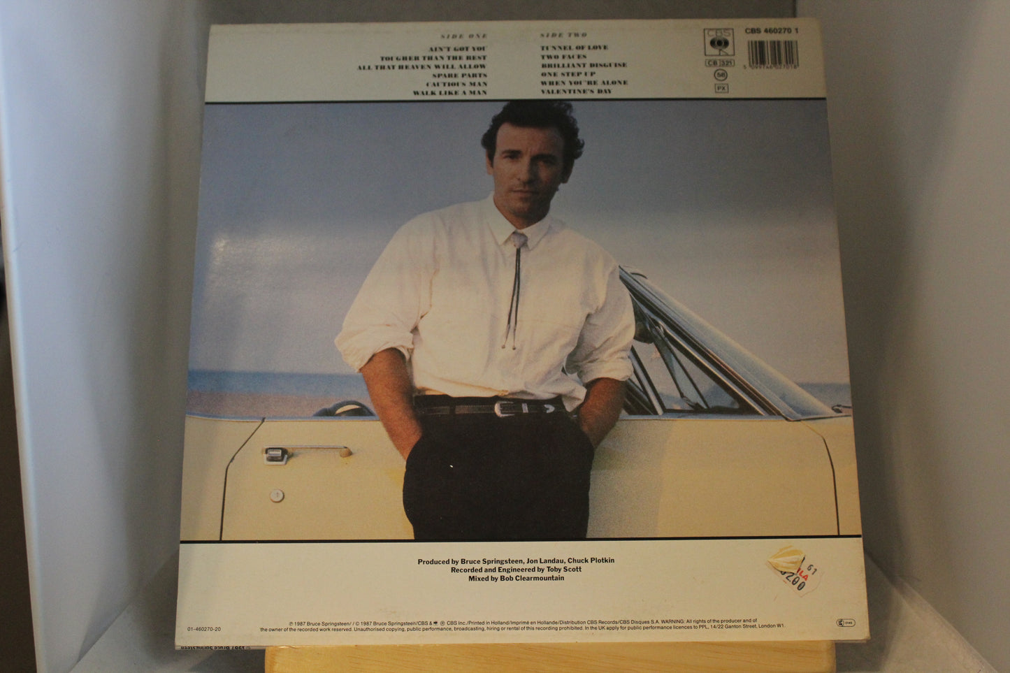 Bruce Springsteen Tunnel of love lp-levy