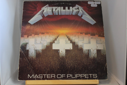 Metallica Master of Puppets lp-levy