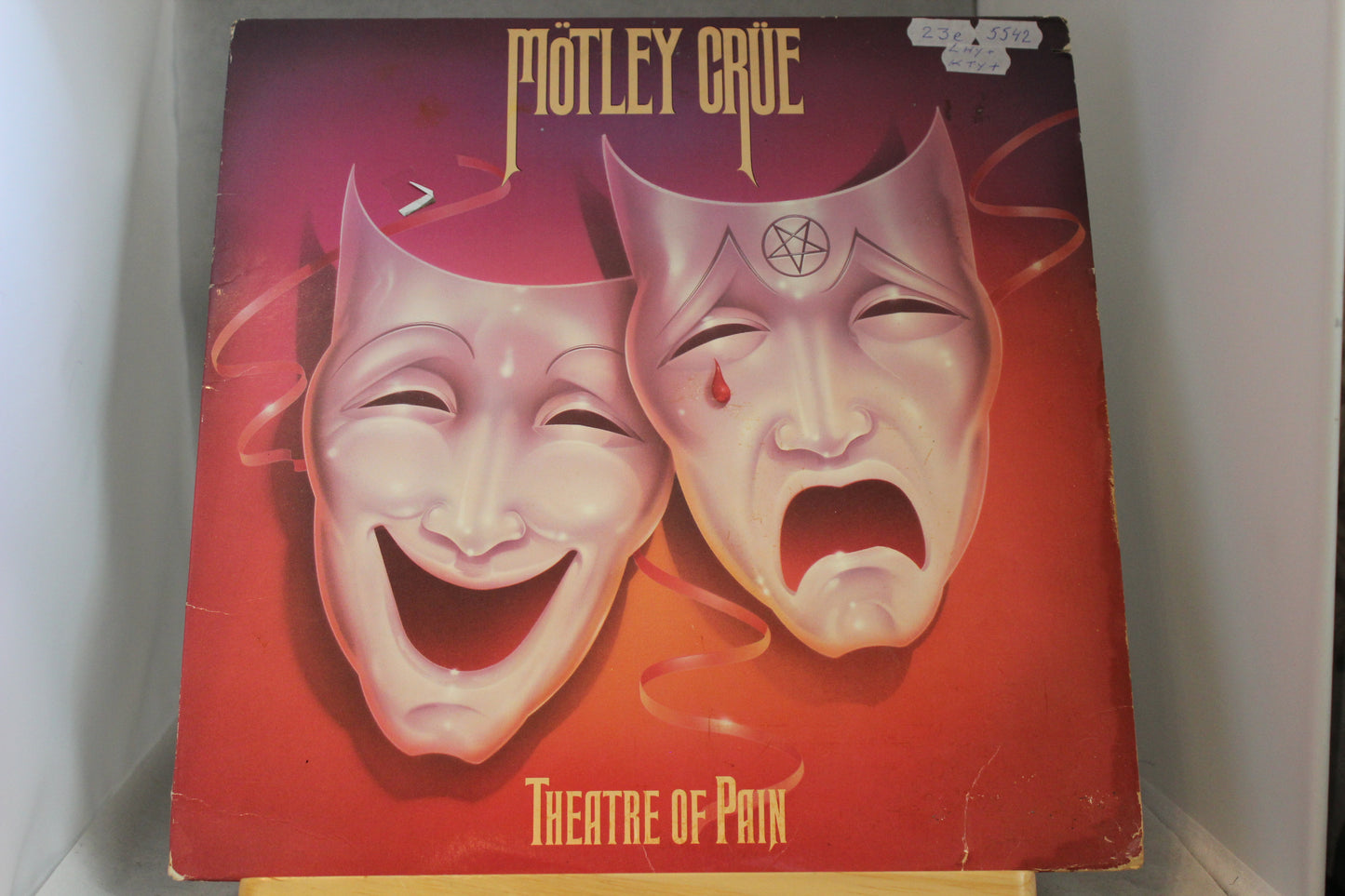 Mötley Crue Theatre of pain lp-levy