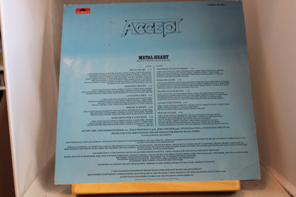 Accept Metal heart lp-levy