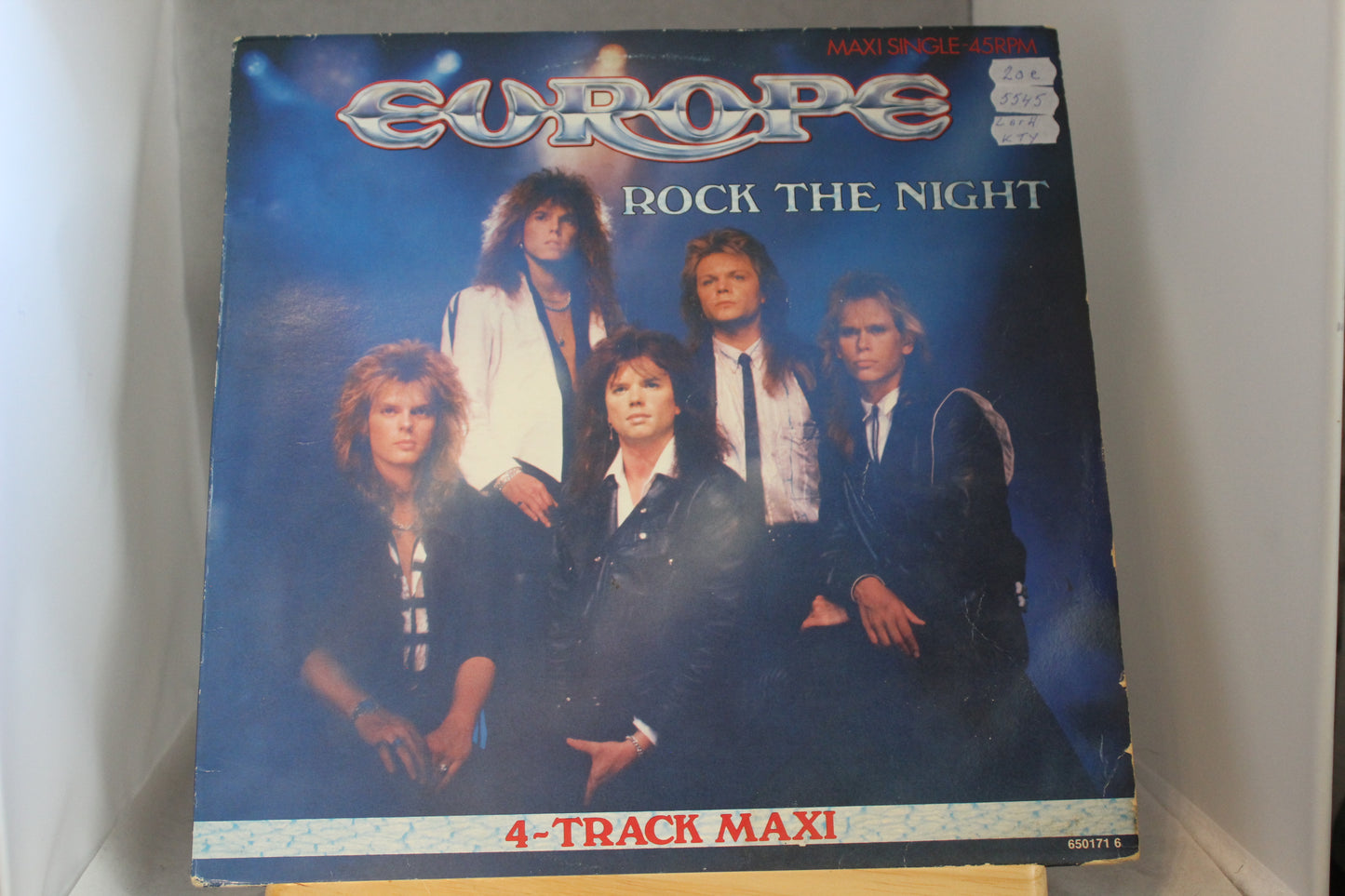 Europe Rock the night 4 kappaleen maxi single 12