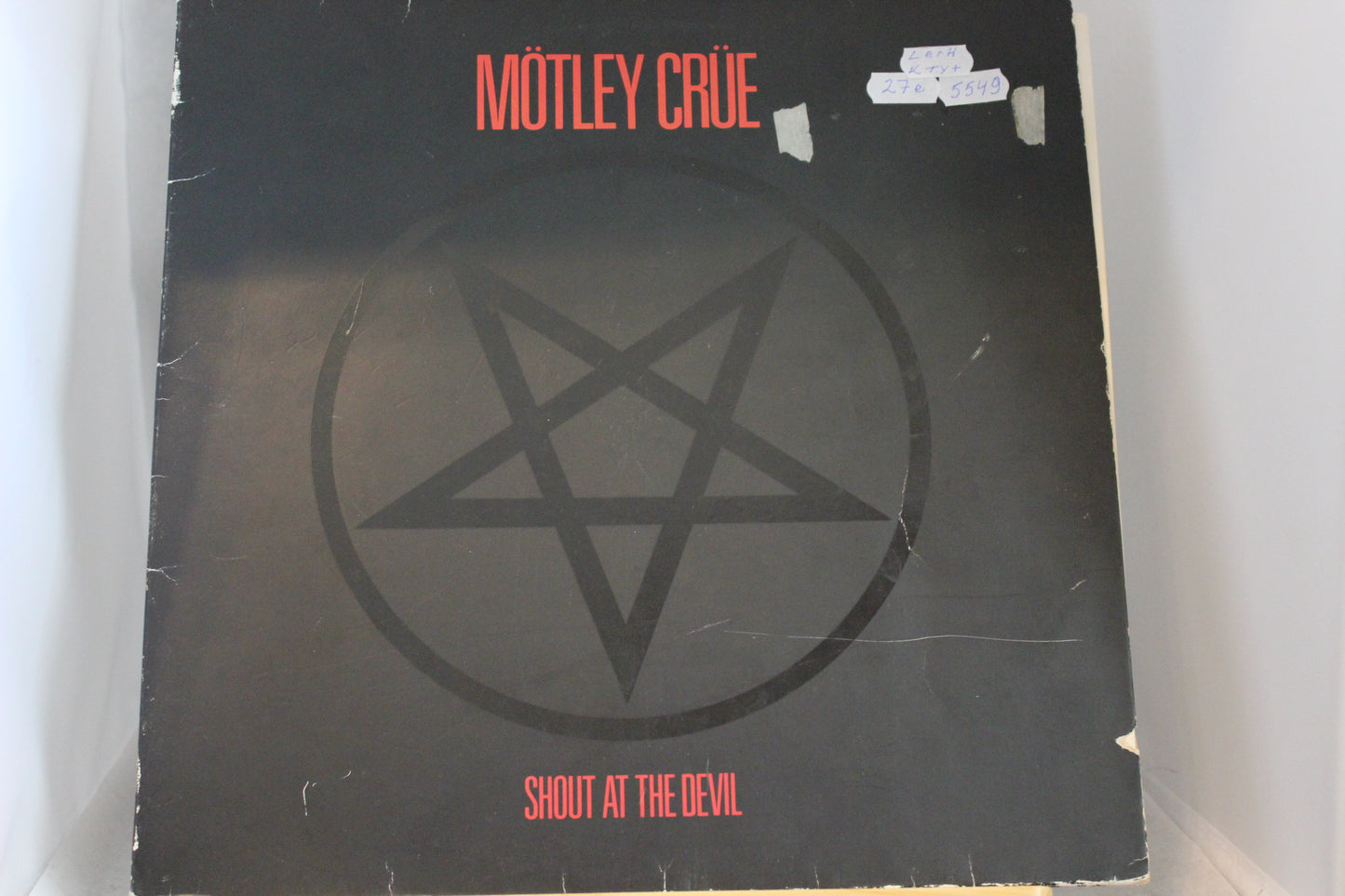 Mötley Crue Shout at the devil lp-levy