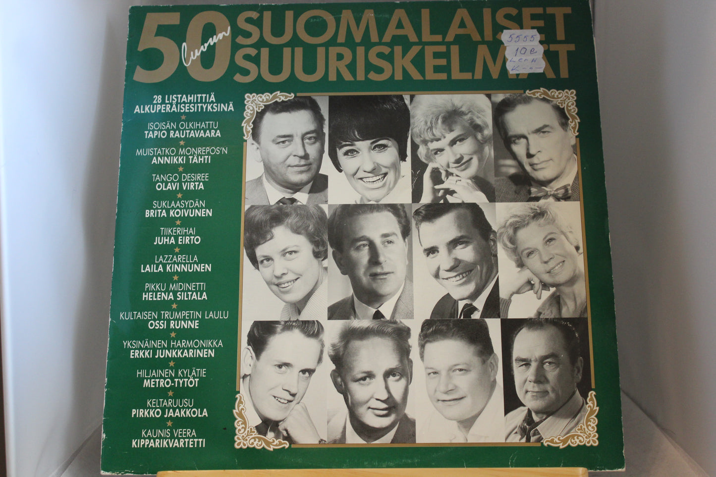 50 luvun Suomalaiset suuriskelmät Tupla lp-levy