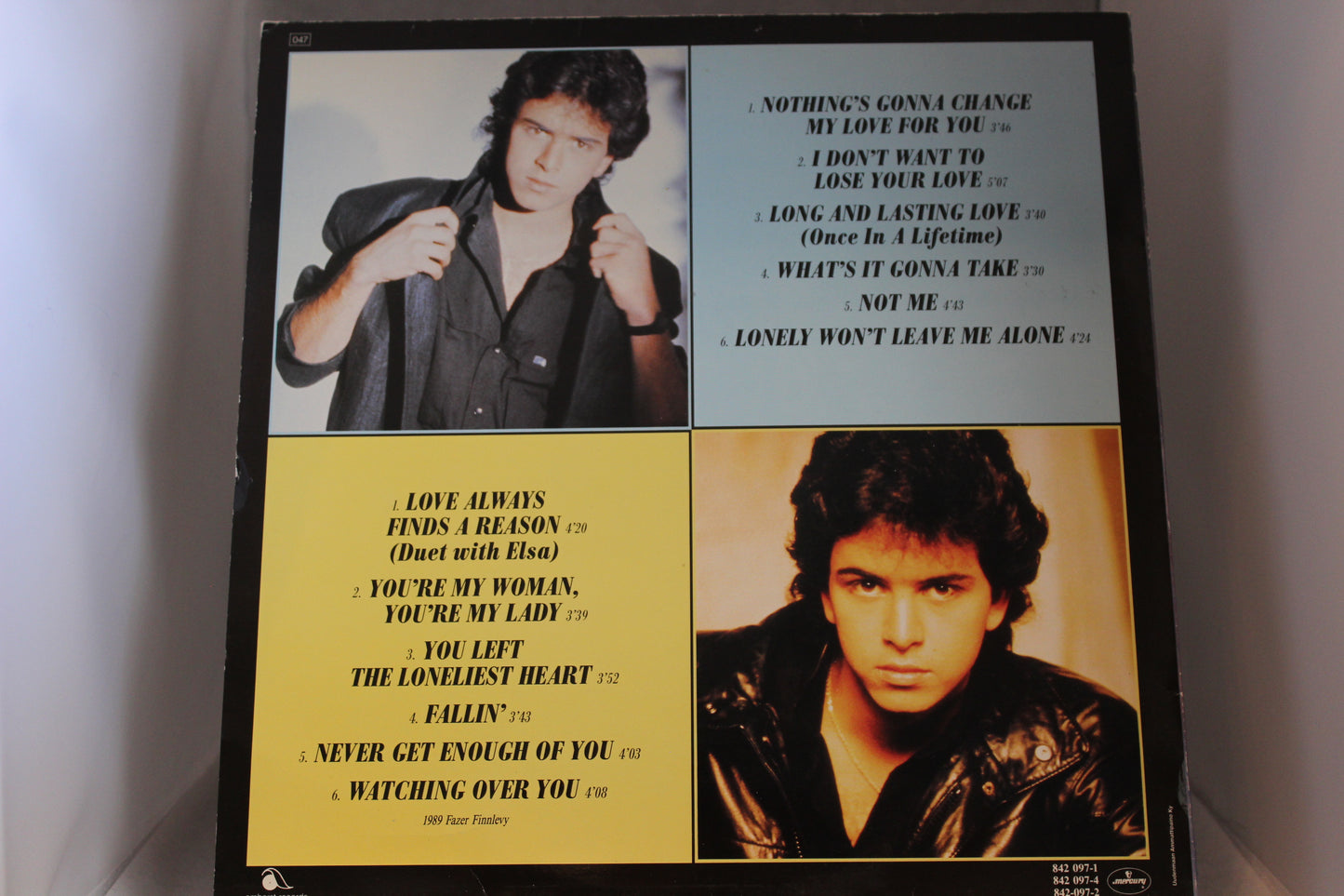 Glenn Medeiros Best of lp-levy