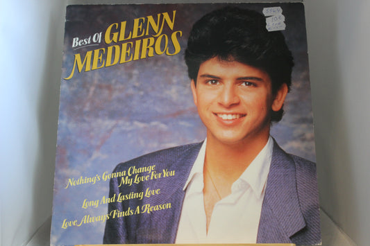 Glenn Medeiros Best of lp-levy