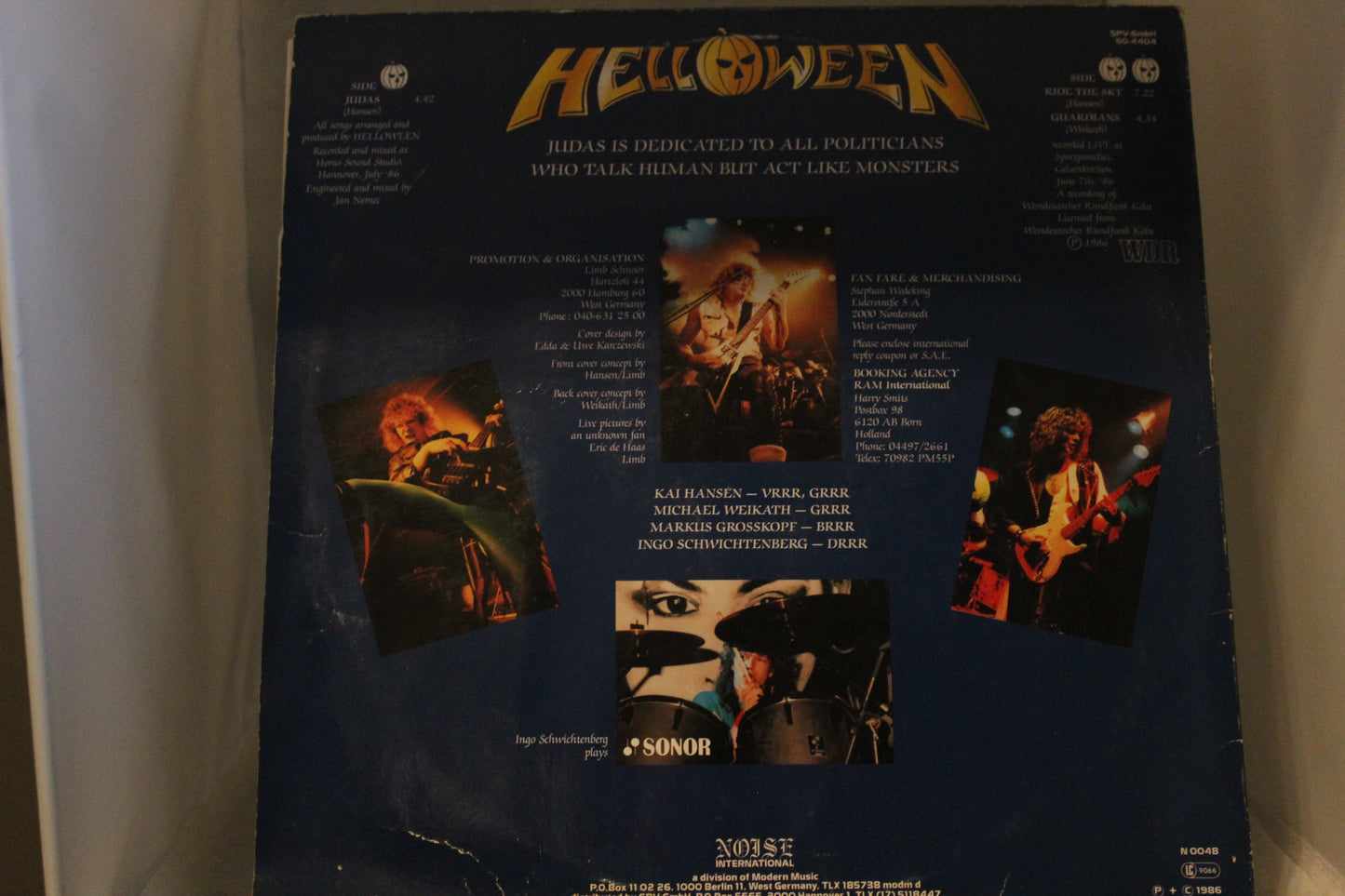 Helloween Judas Single 12