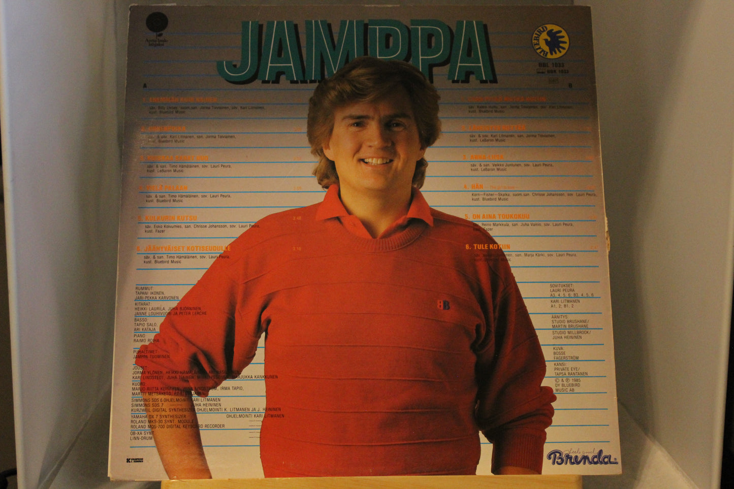 Jamppa Tuominen Onnenpoika lp-levy