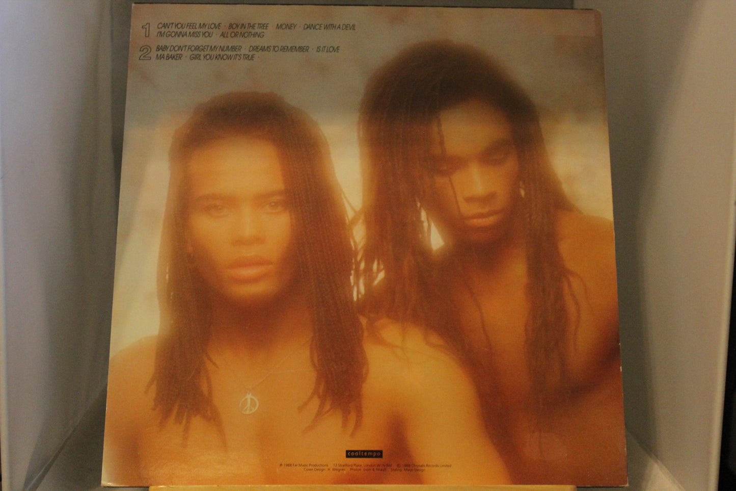 Milli Vanilli All or nothing lp-levy