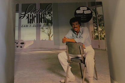 Lionel Ritchie Cant slow down lp-levy