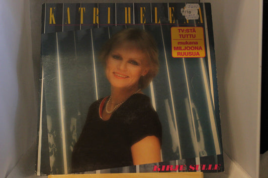 Katri Helena Kirje sulle lp-levy