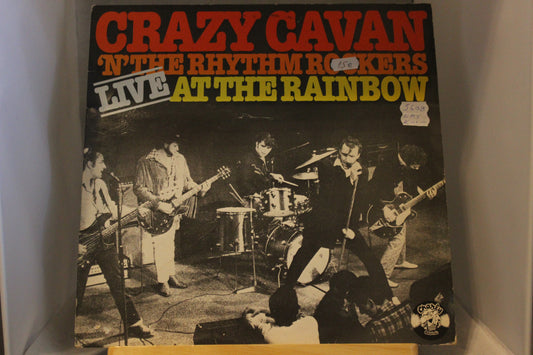 Grazy Cavan and the Rhythm Rockers Live at Rainbow lp-levy