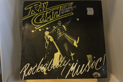 Ray Lampi and his Rockabilly Rebels Rockabilly music lp-levy