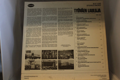 työväenlauluja lp-levy