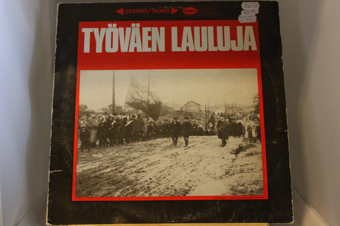 työväenlauluja lp-levy