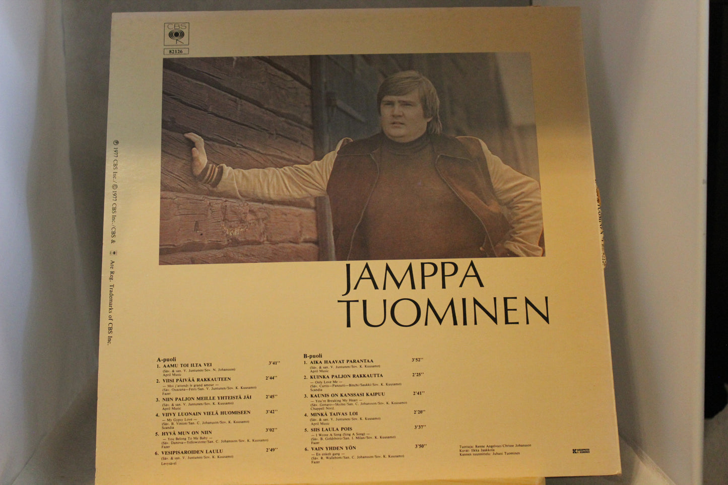 Jamppa Tuominen lp-levy